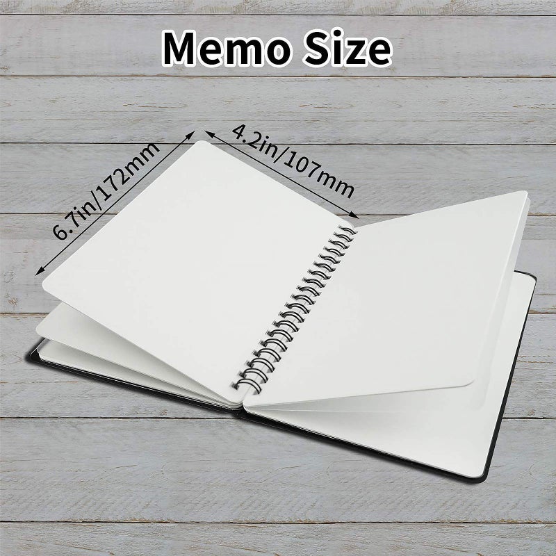 NEWYES Whiteboard Notebook Erasable Meeting Notebook Dry Erase White Board for Meeting, Business, Office, Home (A6) - Image 2