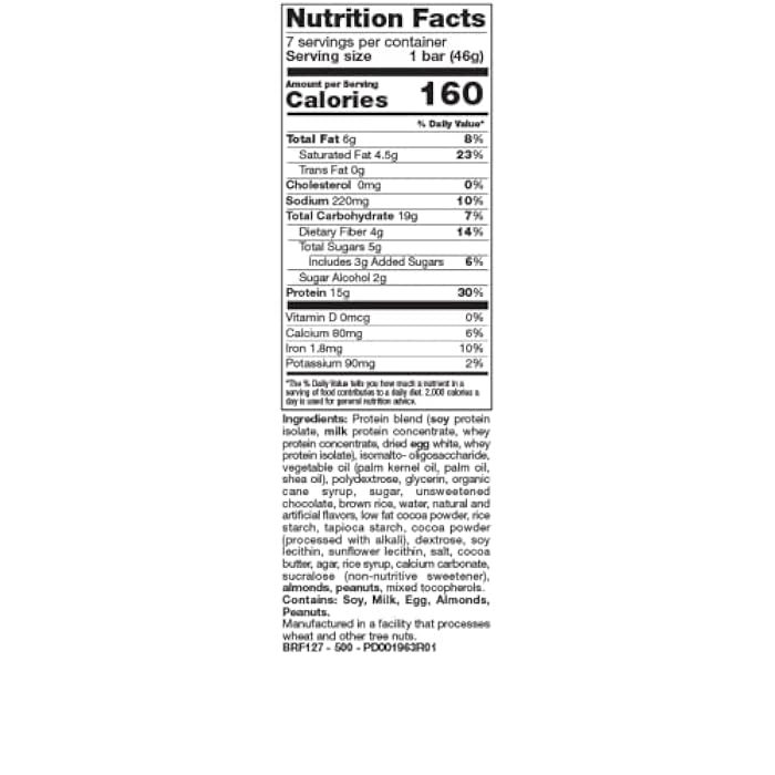 PROTIFIT - Low Calorie Snack Bar for Healthy Diets, High Protein, 15g Protein, Low Carb, Low Sugar, Ideal Protein Compatible, 7 Servings Per Box (Choc-a-Lot Chip) - Image 2