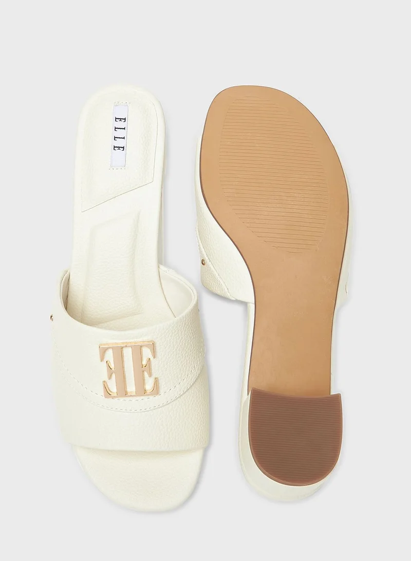 ايل Single Strap Sandals