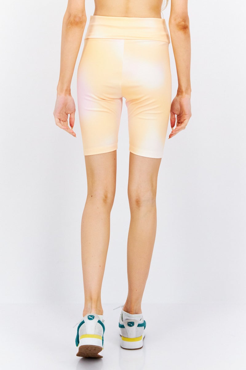 PUMA Women Sportswear Fit Training Shorts, Orange - Image 4