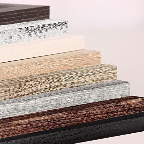 Aibala 4x6 Picture Frames Set of 8, Rustic Picture Frames Multi Wood-Color,Vertical and Horizontal Formats for Wall Hanging and Tabletop Display,Perfect for Rustic Home & Office Decor - Image 4