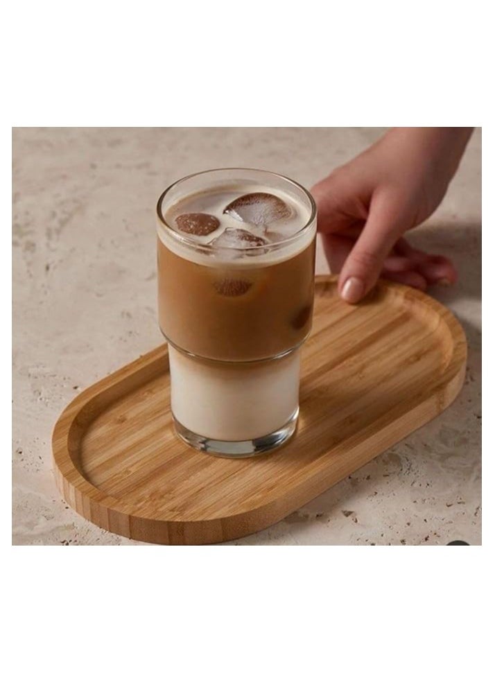 Wooden Serving Plate Wooden Tray Decorative Oblong Decorative Plate Serving Tray Wood Oval Wooden Trays Flower Plant Succulent Tray Small Round for Coasters Tea Coffee Cake (1pc) - pzsku/Z5C78EDBC7E6C969BE4F9Z/45/_/1738066735/e54279ae-96c8-4352-bde5-87ffdeb75f73