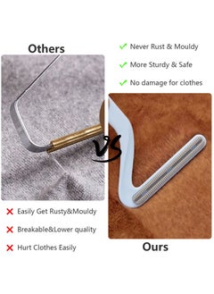 Excefore 6 Pcs Reusable Pet Cat Dog Hair Remover for Furniture Carpet Car Seats and Bedding Woolen Sweater  - Image 3