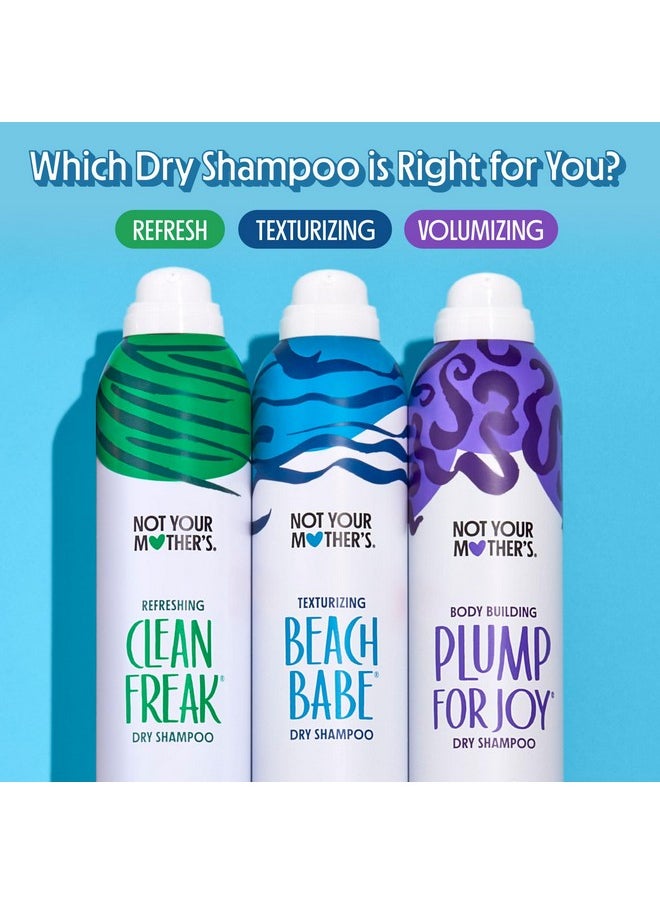 Not Your Mother's Not Your Mother's Dry Shampoo Assortment (3-Pack) - 7 oz - Clean Freak Dry Shampoo, Plump for Joy Dry Shampoo, Beach Babe Dry Shampoo - Instantly Absorbs Oil in Hair  - Image 4
