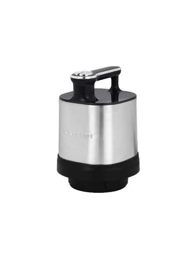 KRYPTON Multi Chopper, 3-Speed Control, Stainless Steel Blades | Compact Multi-Purpose Chopping Machine | 8 L 1200 W KNMC6622 Silver and Black - Image 3