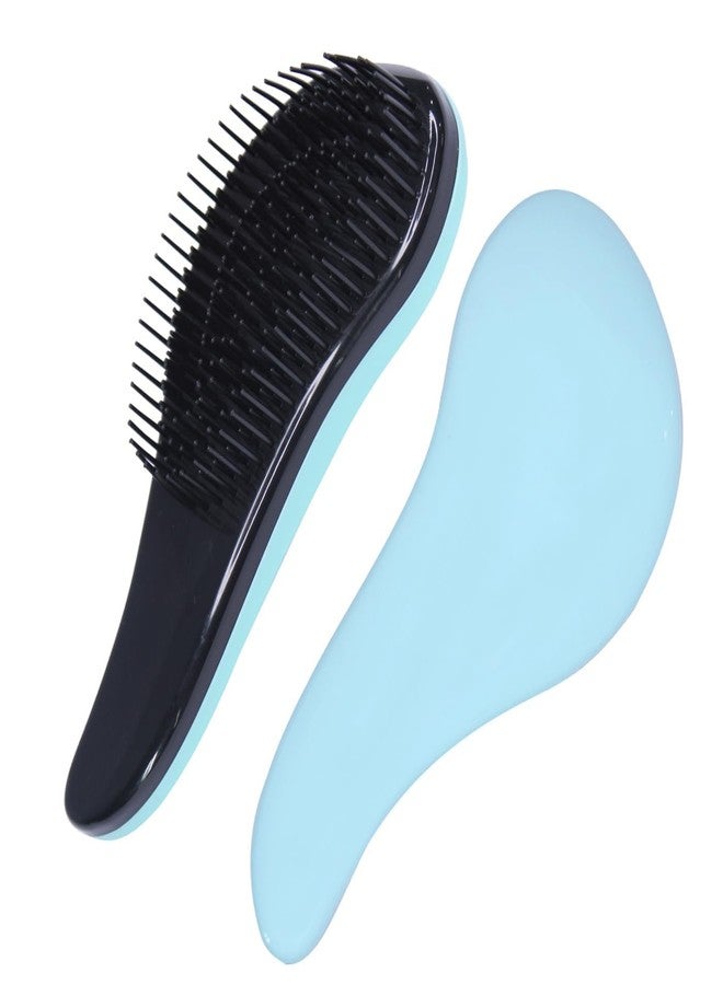 OVERSEASE Self Cleaning Hair Brush for Women & Kids - Detangler Hair Brush Comb for Wet or Dry Hair - Anti-Static Hairbrush Women Love - Gentle Scalp Massage Comb Brush for All Hair Types. - Image 1