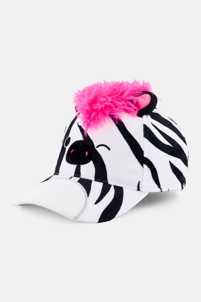 Squishmallows Kids Girl Tracey Novelty Plush Cap, Black - Image 1