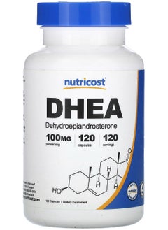 Nutricost DHEA، 100 ملغ، 120 كبسولة 