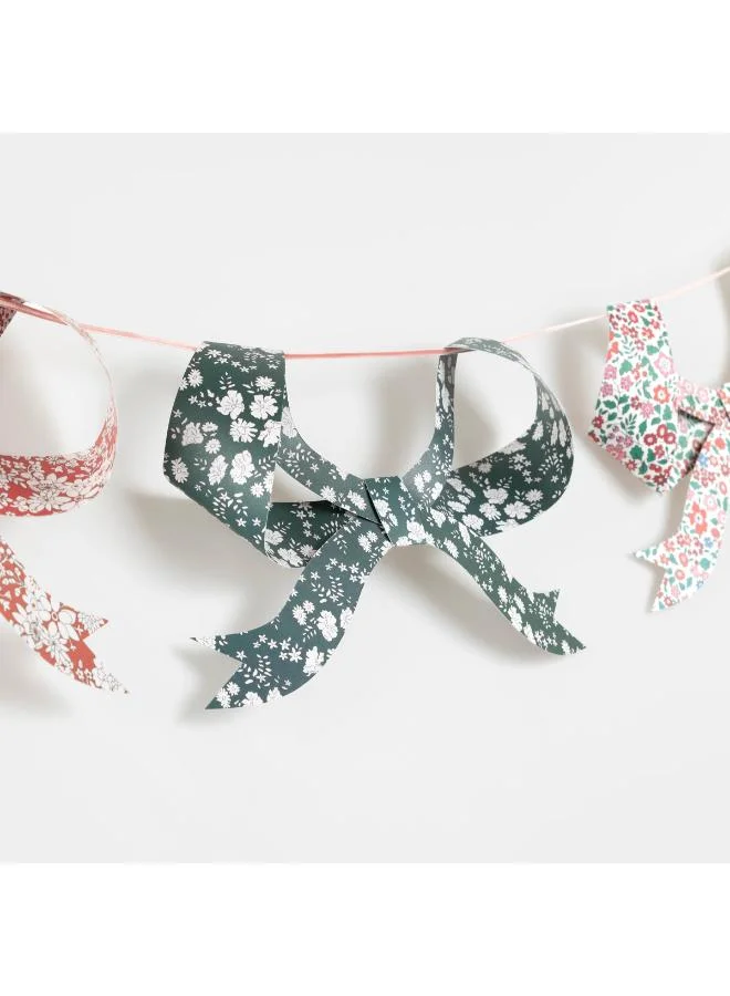 Meri Meri  Meri Meri x Liberty Festive Bow Garland  | Best Price UAE