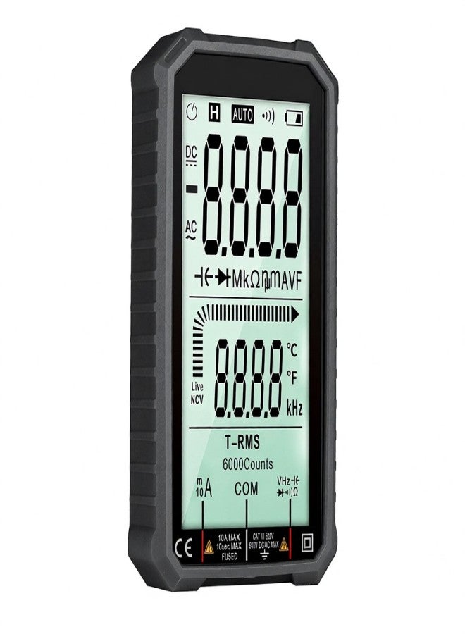 MAYILON MY8233 LCD Large Screen Digital Intelligent Multimeter Portable With Backlight Multimeter Direct Current AC Voltage Current Resistance Capacitance Line On-off Temperature Diode Measurement Multifunctional Testing Tools - Image 2