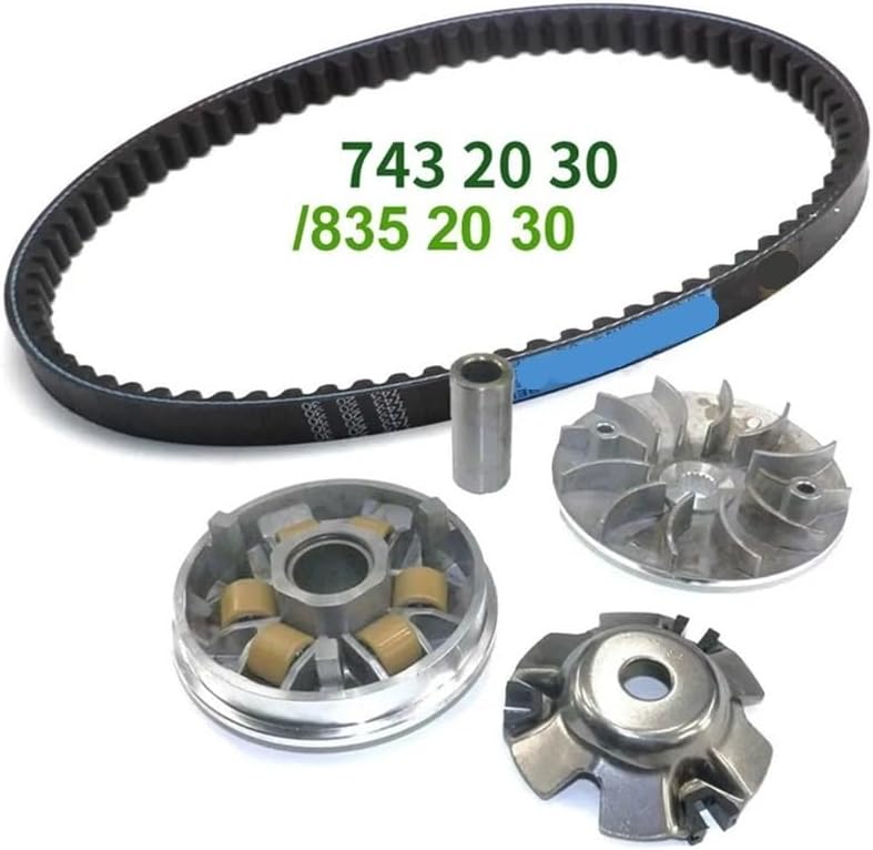 835 مجموعة مروحة دراجة نارية قابض متغير أوزان بكرة حزام القيادة مناسبة لسكوتر GY6 125 150cc دراجة نارية صغيرة ATV عربة الكارت - Image 3