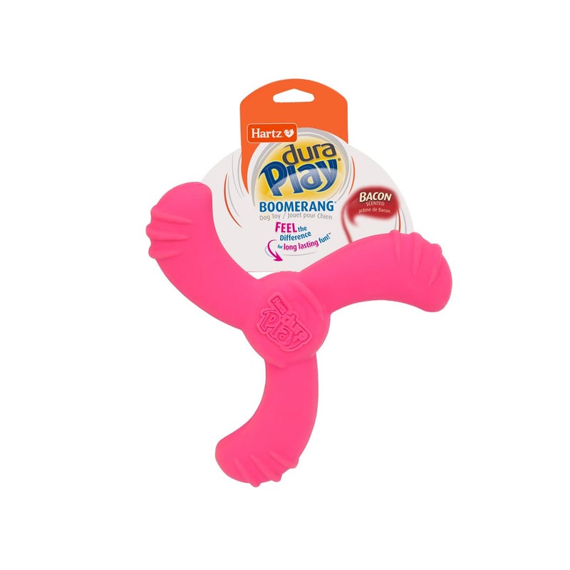 Hartz DuraPlay Bacon Scented Dog Toys, Medium/Large ( Colors may vary ) All Breed Sizes - Image 1