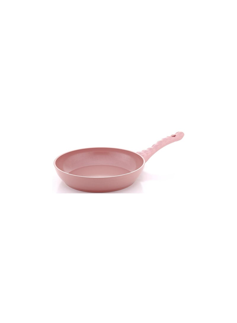 Homemaker Hella Ceramic Non-Stick Surface Frypan - 20cm - PFOA Free - Pink