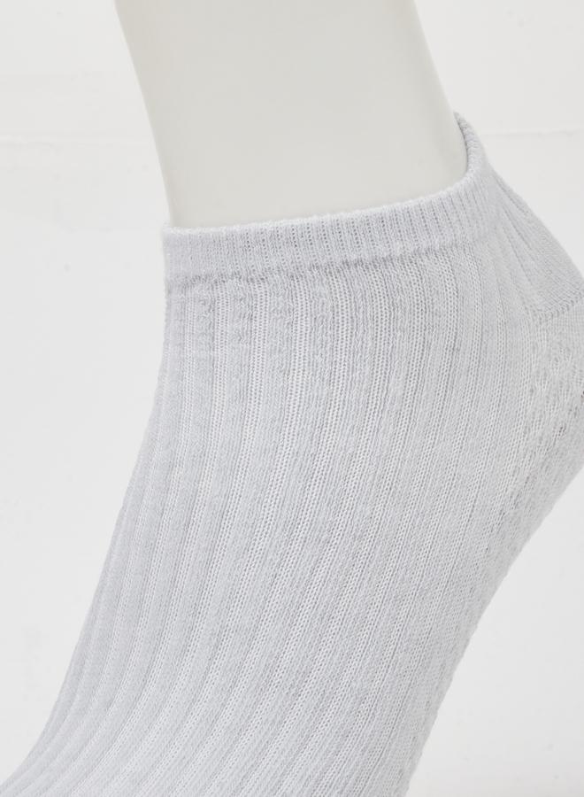 Styli Pack of 5 - Multi-Color Solid Ankle Socks - Image 5