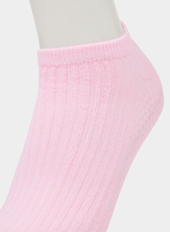 Styli Pack of 5 - Multi-Color Solid Ankle Socks - Image 3