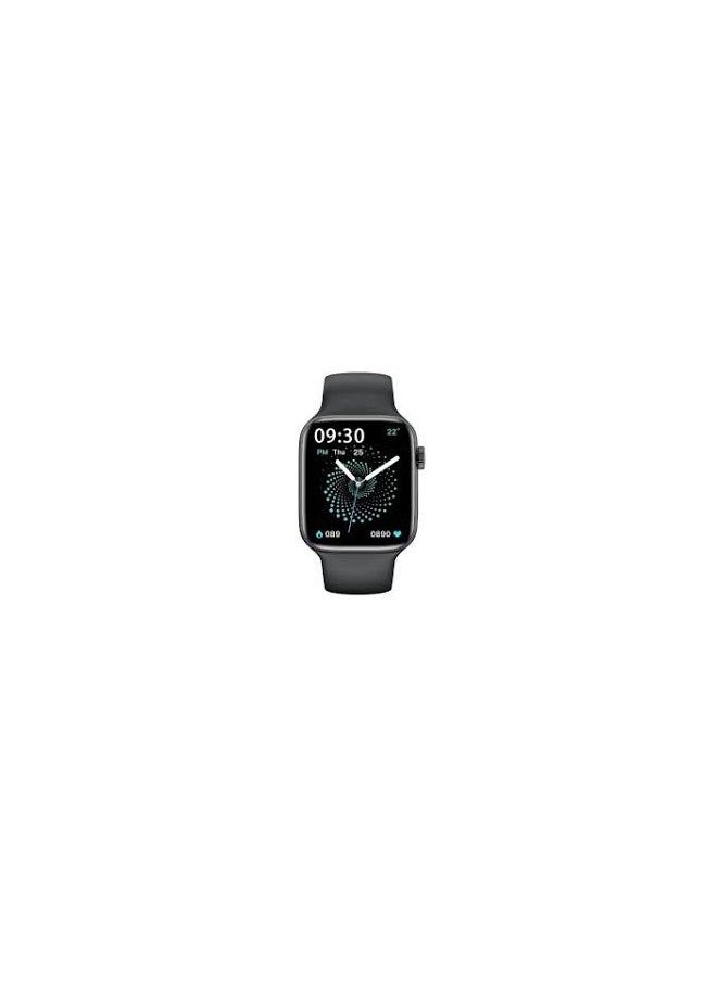 Smart Smart watch, black color Touch screen, AMOLD screen 180 mAh battery capacity Water and dust resistant Control your exercises through the watch  - Image 2