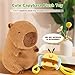 Ditucu Cute Capybara Plush with Bee Backpack Kawaii Capibara Stuffed Animal Toys Plushies Gifts for Kids Brown 13 inch - Image 4