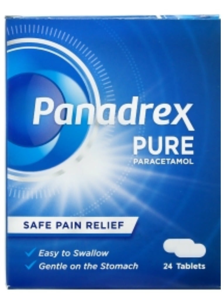 Pure Safe Pain Relief 24 Tablets