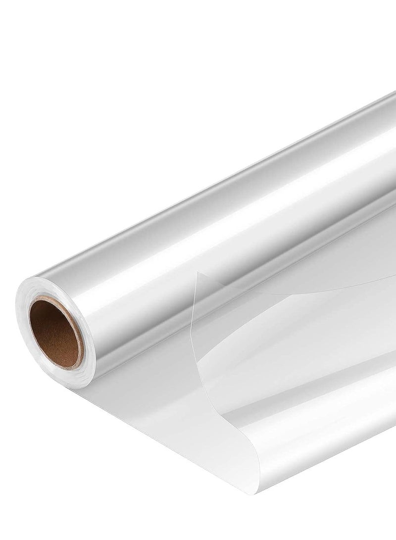 بكرة تغليف شفافة من السيلوفان، سلال زهور، هدايا طعام، أغلفة كريستالية، ورق آمن، 70 سم × 10 متر - Image 2