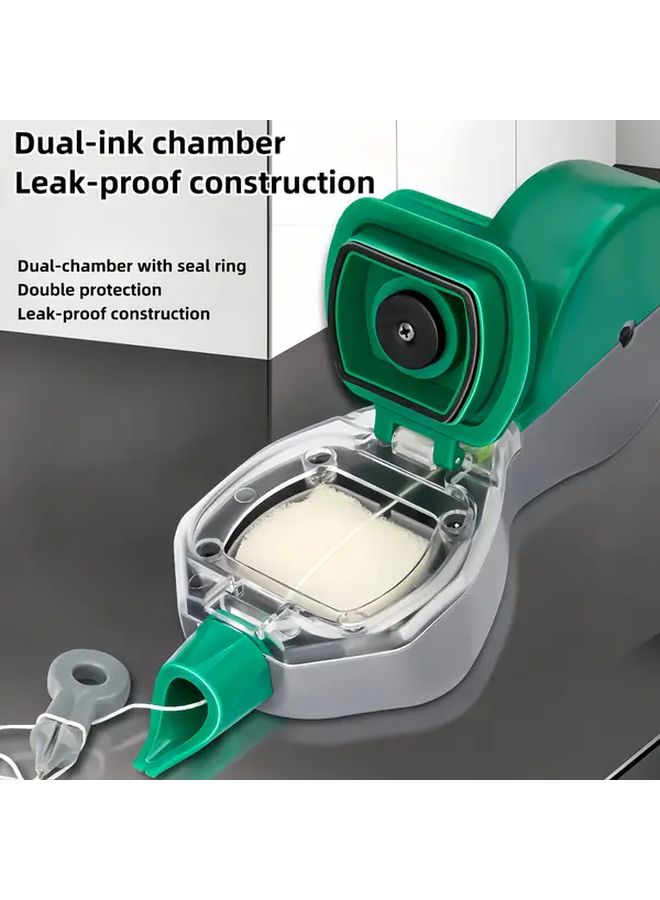 Professional Chalk Line Marker Model 1181 1 Inch With Level And Ink Bucket For Woodworking - Image 2