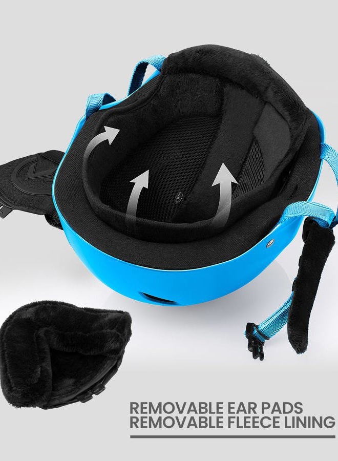 OutdoorMaster Kelvin Ski Helmet - Snowboard Helmet for Men, Women & Youth (Blue,M) - Image 4