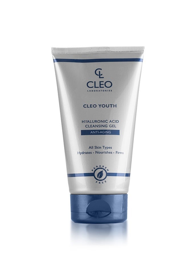 كليو جل التنظيف المضاد للشيخوخة بحمض الهيالورونيك من كليو يوث 125 مل - Image 1