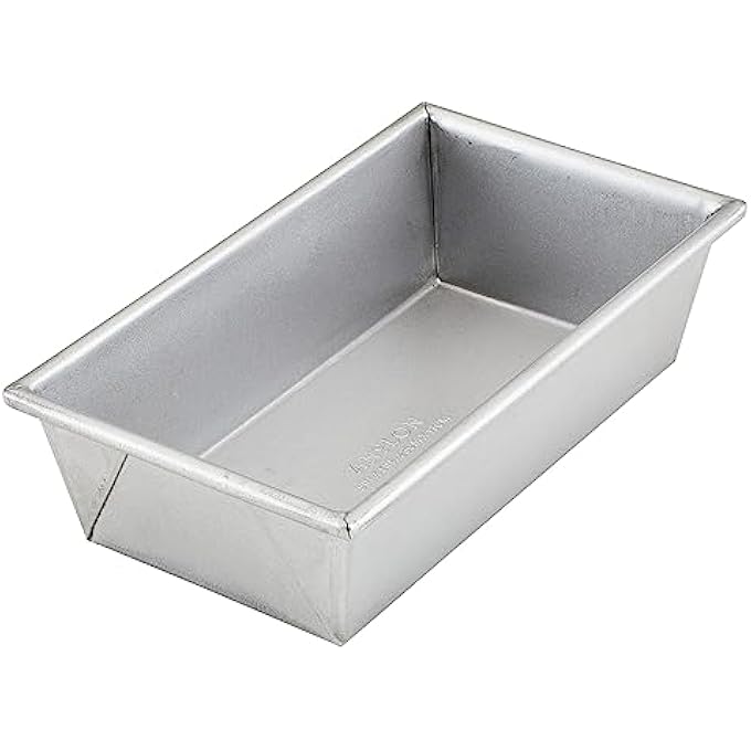 Anolon Professional Bakeware Aluminized Steel MeatloafBreadLoaf Pan 9 Inch x 5 Inch Silver - Image 2