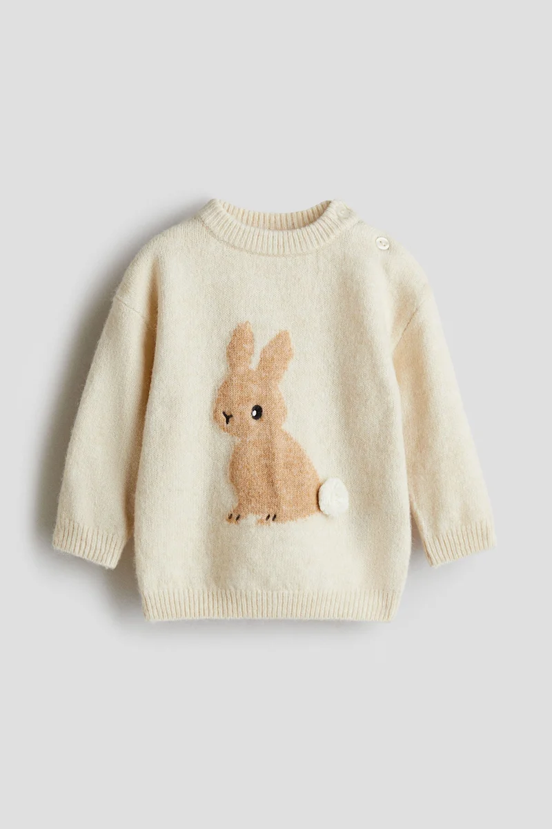 H&M Motif-detail jumper