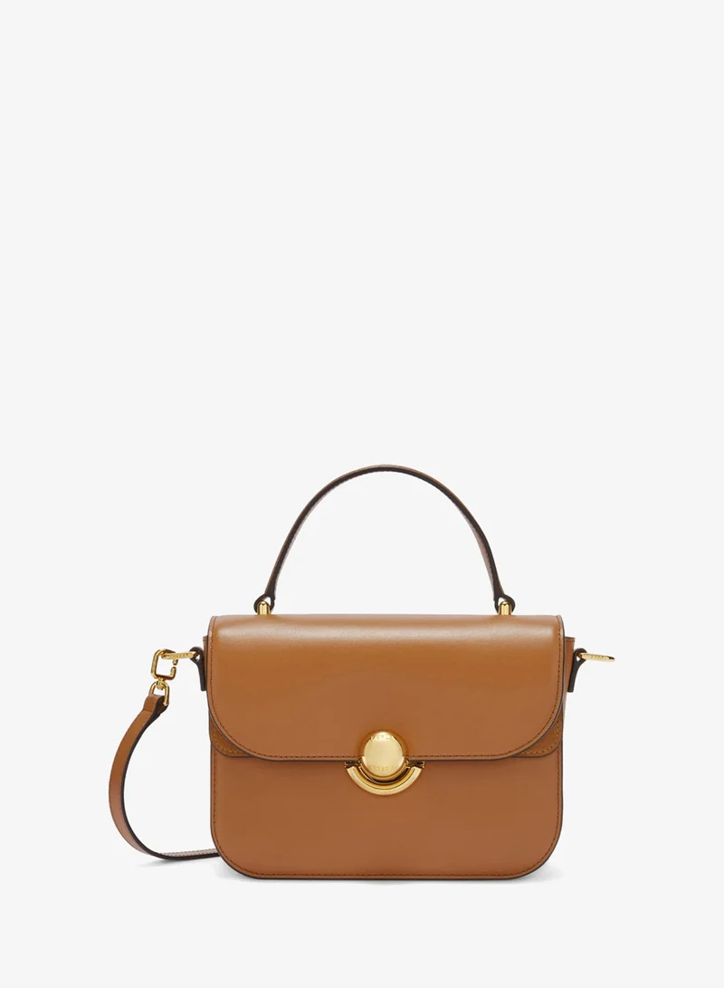 Furla Brown Sfera Mini Top Handle for Women | Best Price UAE