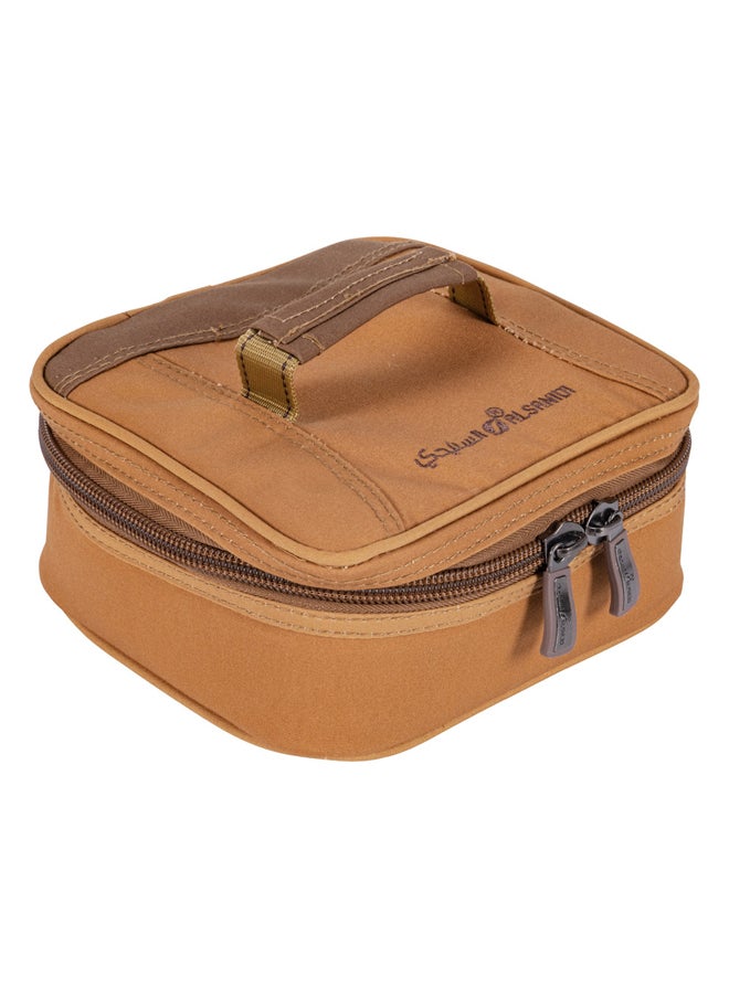 AL SANIDI Cups and Mugs Bag for trips, Tea cups Bag, Sandy, 21x18x10Cm  - Image 1