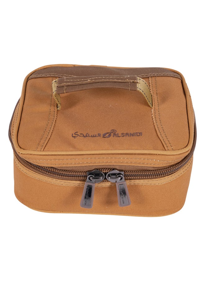 AL SANIDI Cups and Mugs Bag for trips, Tea cups Bag, Sandy, 21x18x10Cm  - Image 3
