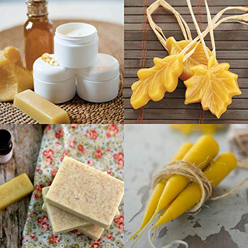 EricX Light Beeswax Bars 7oz,1oz for Each Beeswax Bars,Pack of 7,Cosmetic Grade - Image 3