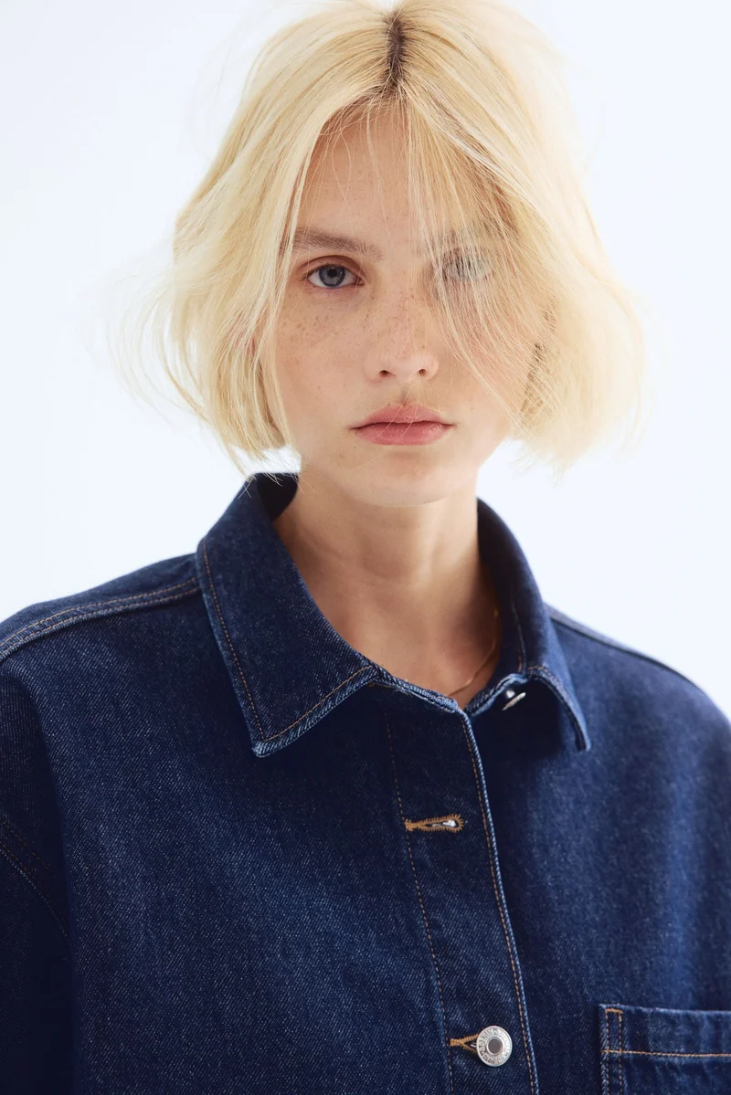 H&M Oversized denim shirt