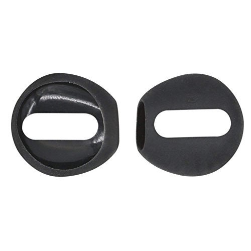 JNSA 4 Pair Ear Tips Silicone Cover Compatible with AirPods, 2X Super Thin Eartips [Fit in Case] & 2X Anti-Drop Sports Ear Hook Gel [Protective & Great Noise-Isolation], White Black - Image 5