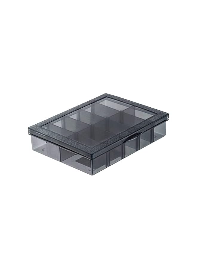 PROMASS 10 Compartments Box Grid Box Multi-Compartment Partition Parts Box Screw Sorting Box Hardware Plastic Multi-Grid Storage Box Tool Box, Screw Classification Pressure-Resistant Adjustable Size  - Image 2