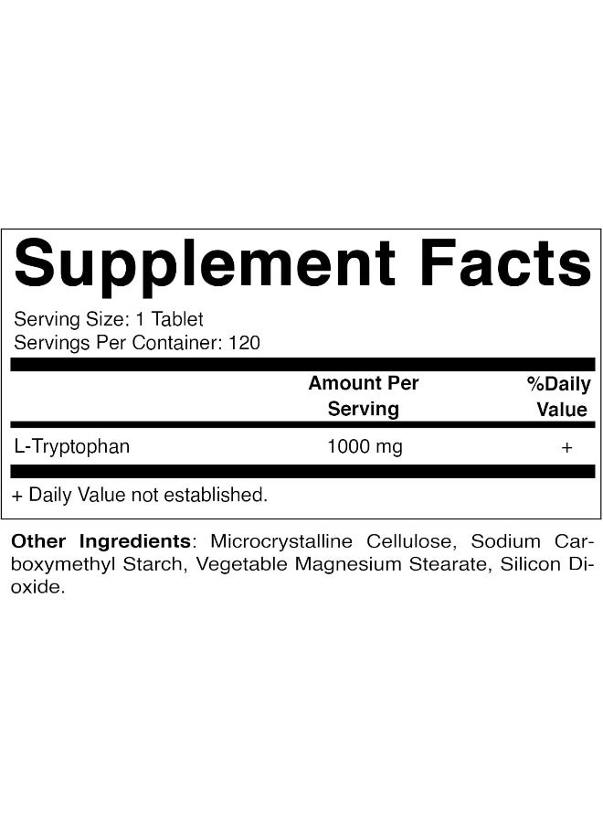 Vitamatic L-Tryptophan 1000 MG Tablets for Adults - Image 2