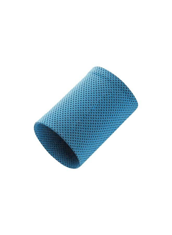 MANBO 4PC Cooling Ice Silk Wrist Sweatbands, Breathable Cold Feeling Sports Wrist Wraps for Gym Workout Outdoor Running - Image 3