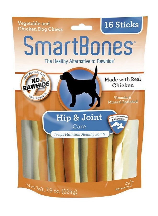 SmartBones Hip And Joint Care Sticks, Rawhide-Free Chews For Dogs, With Glucosamine And Chondroitin, 16 Count - Image 1