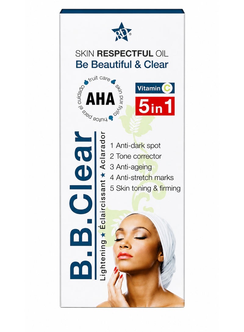 Skin Respectful Oil 5 in 1 with Vitamin C & AHA – Skin Brightening Oil