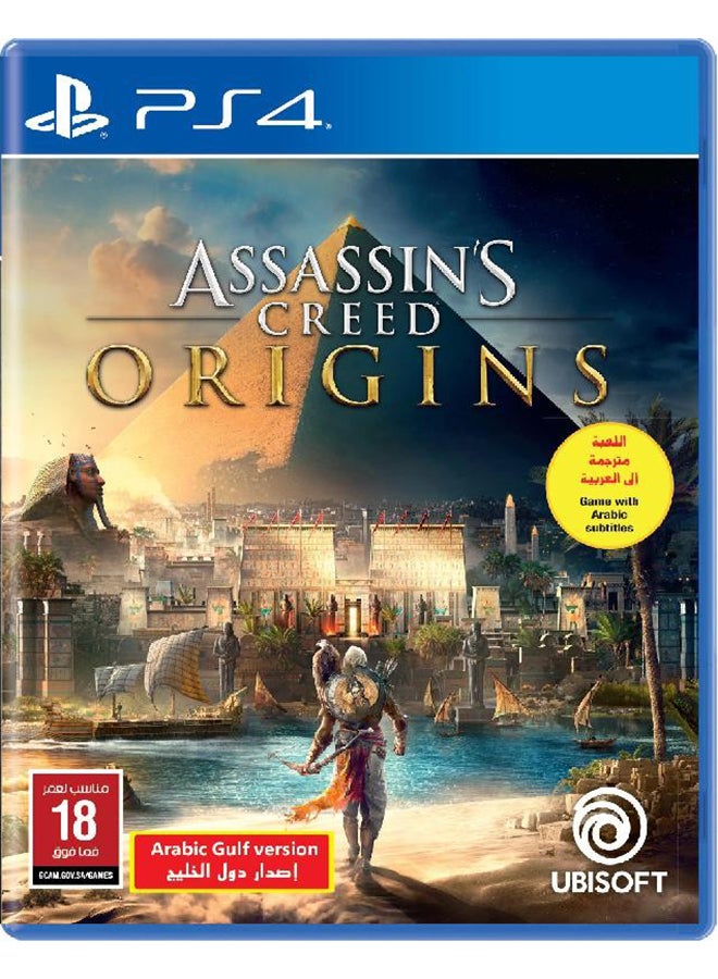 أوبيسوفت لعبة فيديو "Assassin's Creed : Origins" باللغة الإنجليزية/العربية (إصدار المملكة العربية السعودية) - الأكشن والتصويب - playstation_4_ps4 - Image 1
