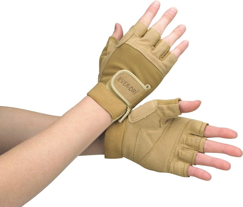 Ever-Dri Director's Showcase Color Guard Gloves (Tan, Small) - Image 1