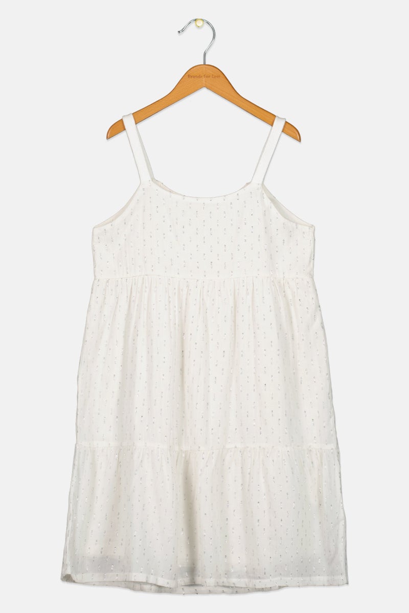 KOTON Kids Girl Embellished Dress, Multicolor - Image 1