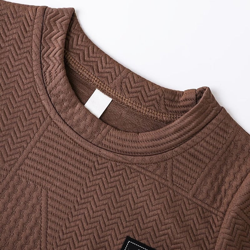 Kids Polo Shirt Brown - Image 3