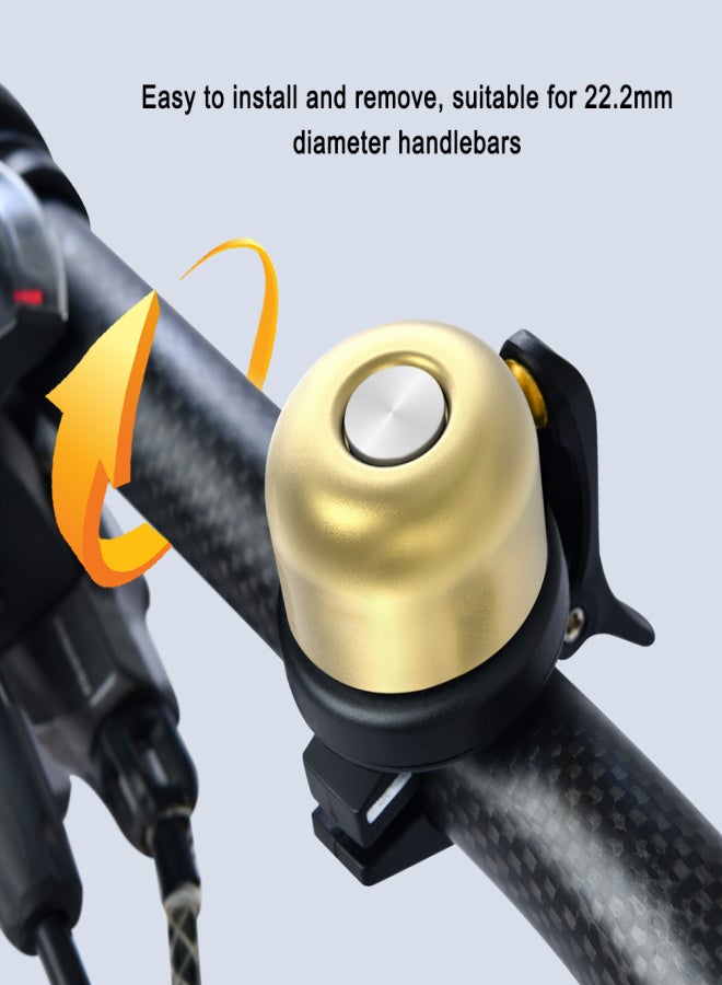 TWOOC Bike Bell for Handlebar Loud Bicycle Horn Anti-Theft Positioning Bell Waterproof for MTB Mountain Bike Road Bike - Image 3