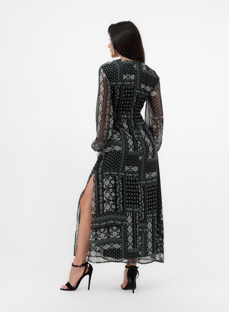 Lalele MAXI DRESS WITH SIDE CUT-OUTS - Image 2