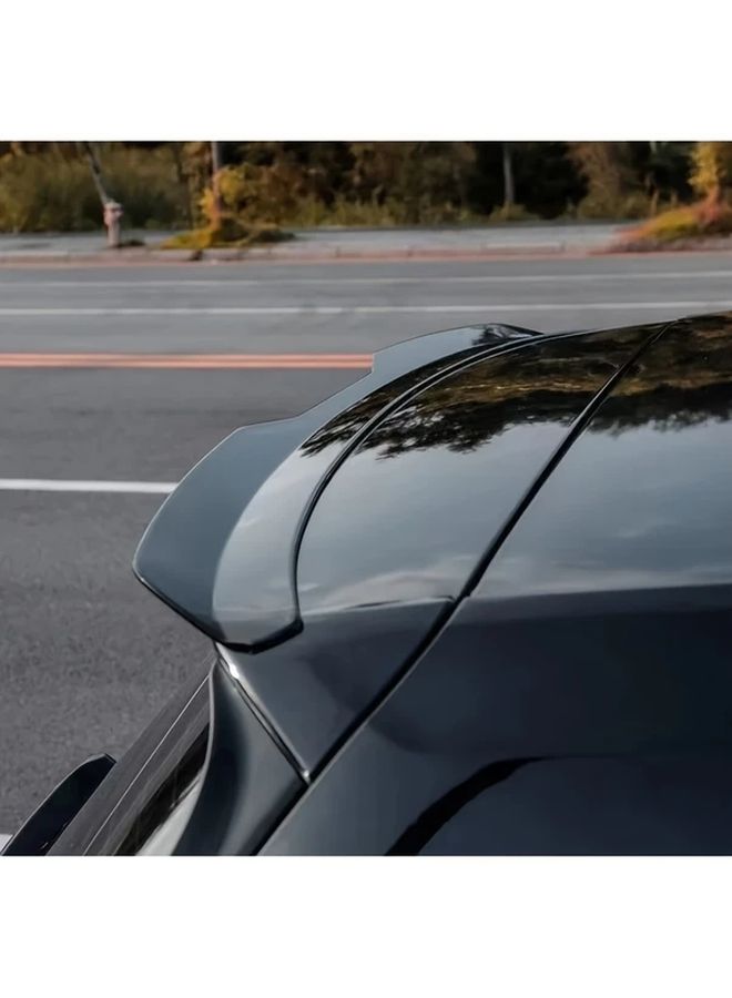 جناح سقف خلفي أسود لامع لـ Golf 6 GTI GTD R 2009 2020 - Image 1