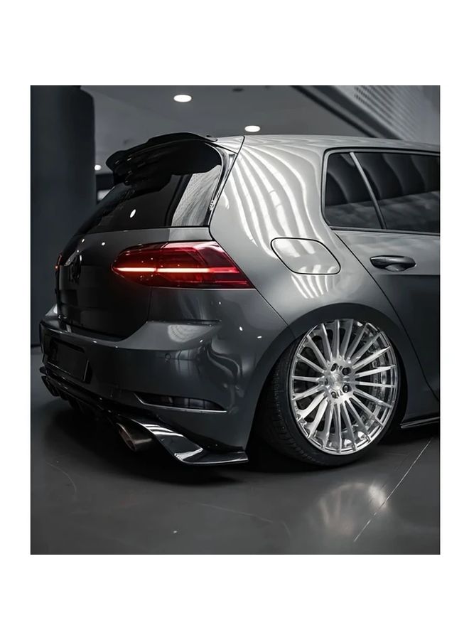 جناح سقف خلفي أسود لامع لـ Golf 6 GTI GTD R 2009 2020 - Image 2