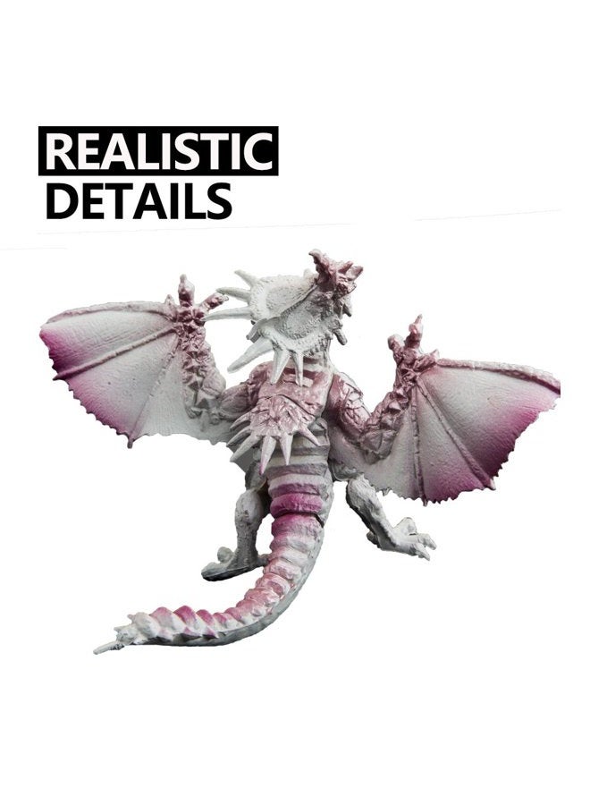 ValeforToy Dragon Toys,12 Piece Assorted Realistic Looking Dragon Figure,4 Inch Mini Dragons Sets with Gift Box, Non-Toxic Safety Materials ABS Vinyl Plastic Dragon,Party Favors Toy for Boys Kids - Image 5