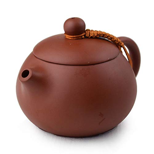 Yixing genuine Teapot 5oz Chinese Kungfu Tea Red Clay Xishi Beauty Pots Infusers Loose Tea (red sand) - Image 3