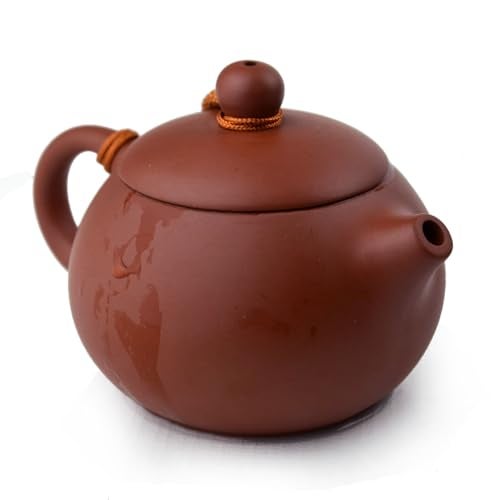 Yixing genuine Teapot 5oz Chinese Kungfu Tea Red Clay Xishi Beauty Pots Infusers Loose Tea (red sand) - Image 5